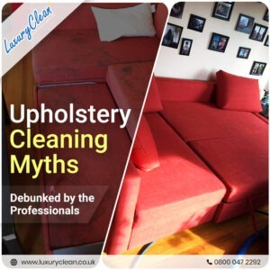 Major Upholstery Cleaning Myths Debunked by the Professionals
