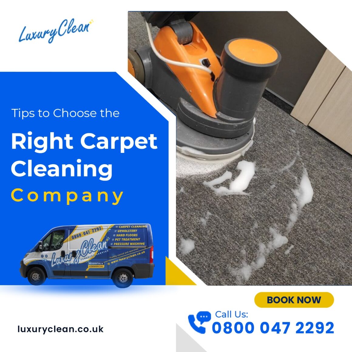 Tips to Choose the Right Carpet Cleaning Company