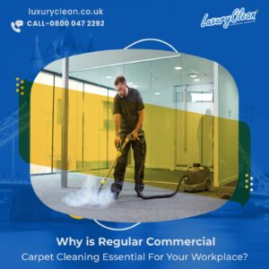 Why Regular Commercial Carpet Cleaning is Essential For Your Workplace