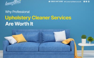 Why Professional Upholstery Cleaner Services Are Worth It